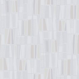 Флизелиновые шведские обои RETRO из каталога ALLA TIDERS HUS с винтажным скандинавским  рисуноком в серых и светло-бежевых оттенках на светлом фоне. Обои для кухни, коридора или  для гостиной. Оплата онлайн, бесплатная доставка, купить обои в салоне Одизайн