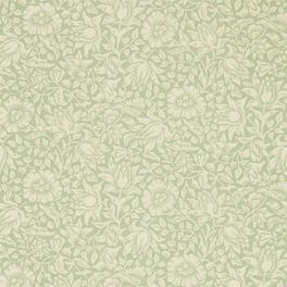 Выбрать дизайнерские обои для спальни арт. 216678 из коллекции Melsetter от Morris, Великобритания с элегантным цветочным узором в цвете зеленое яблоко в шоу-руме Одизайн.