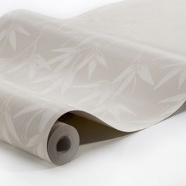 Флизелиновые обои из Швеции коллекция GLOBAL LIVING от Eco Wallpaper под названием Bamboo Garden в азиатском стиле. Бамбуковые листья в бежевых оттенках. Обои для спальни, обои для кухни, обои для гостиной. Бесплатная доставка, купить обои, большой ассортимент