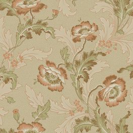 Купить стильные шведские экологичные исторические обои Goteborg Fresh Brew, арт. 8069 с цветочным узором от Borastapeter каталог Anno II. Флизелиновые обои премиум-класса для стен в интернет магазине с доставкой по РФ. Скандинавские винтажные обои для стен.