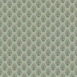 Купить стильные обои для дома Sibylla Willow Green, арт. 8168 от Borastapeter из каталога Charm. Экологичные флизелиновые обои с мелким орнаментальным цветочным узором. Бесплатная доставка по РФ.
