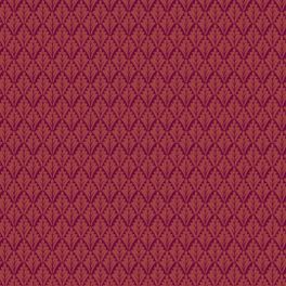 Обои Lee Priory от Cole & Son в пурпурно-красных оттенках с мелким орнаментом из листьев в готическом стиле. Обои для прихожей, кабинета. Купить обои в салонах ОДизайн.