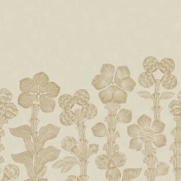 Цифровые обои для стен Hanna Werning Storflax Beige, арт. 9663W от Borastapeter, где фантазийные цветы тянутся высоко к потолку в бледно-желтых цветах на слегка текстурированной основе теплого бежевого цвета. Заказать в интернет-магазине ODesign с бесплатной доставкой по всей России.