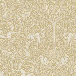 Цифровое панно для интерьера Under the Elder Tree Grand Yellow, арт 9752W от Borastapeter – масштабный узор в стиле Arts & Crafts с забавными зверушками, спрятанными среди листвы, со светло-бежевыми деталями на золотисто-желтом фоне делает восхитительной спальню, прихожую, гостиную или кухню. Закажите эти изысканные обои в интернет-магазине ODesign. Бесплатная доставка по всей России.