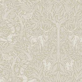 Цифровое панно для интерьера Under the Elder Tree Grand Beige, арт 9753W от Borastapeter – масштабный узор в стиле Arts & Crafts с забавными зверушками, спрятанными среди листвы, в светлой, нежной цветовой палитре с белыми деталями на бежевом фоне делает восхитительной спальню, прихожую, гостиную или кухню. Закажите эти изысканные обои в интернет-магазине ODesign. Бесплатная доставка по всей России.