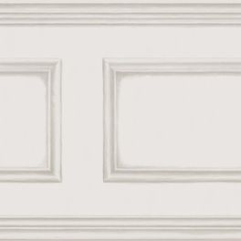 Фриз Library Frieze - великолепный образец горизонтальных обоев с имитацией деревянных панелей цвета слоновой кости, которые можно расположить в нижней части стены. Обои для гостиной, кабинета, коридора в салонах ОДизайн.