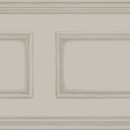 Фриз Library Frieze - великолепный образец горизонтальных обоев с имитацией деревянных панелей цвета серого камня, которые можно расположить в нижней части стены. Обои для гостиной, кабинета, коридора в салонах ОДизайн.