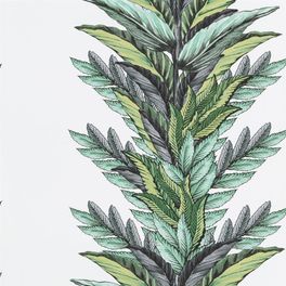 Обои 1004/01, с растительным орнаментом на фоне белого цвета в каталоге Christian Lacroix