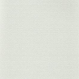 Заказать обои в прихожую арт. 312936 дизайн Ormonde Key из коллекции Folio от Zoffany, Великобритания с геометрическим рисунком светло-серого цвета в шоу-руме в Москве, недорого