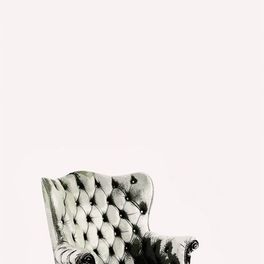 Фотообои DM222-3 с изображением кресла в стиле Честерфилд в светло-зеленых тонах на белом фоне. Купить обои в Москве, шведские обои, фотообои, салон обоев, магазин обоев, бесплатная доставка.