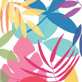 Фотообои арт. P031702-4 Perswall Швеция с изображением ярких разноцветных листьев